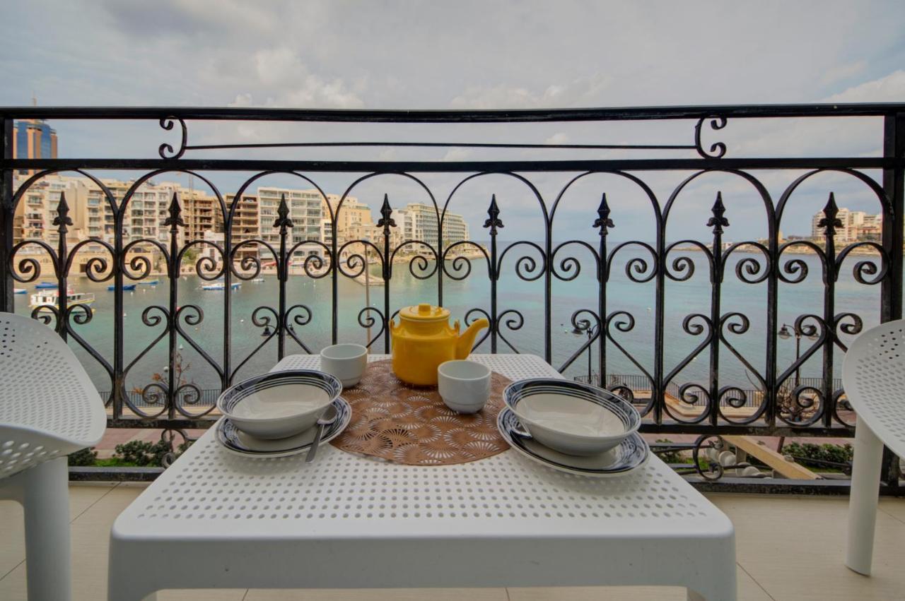 St Julians 2 Bedroom Apartment With Commanding Seaviews By Shortletsmalta Saint Julian's 外观 照片