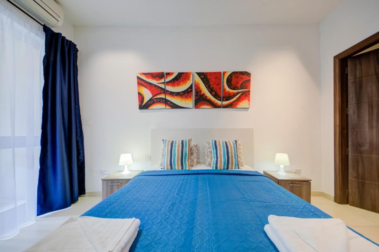 St Julians 2 Bedroom Apartment With Commanding Seaviews By Shortletsmalta Saint Julian's 外观 照片